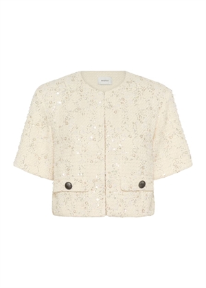 Chanaya ss jakke Off White Pearls Gestuz 